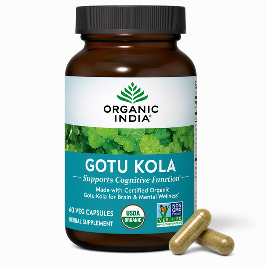 Gotu Kola Supplement Capsules – Brain & Nervous System Support 90 Capsules