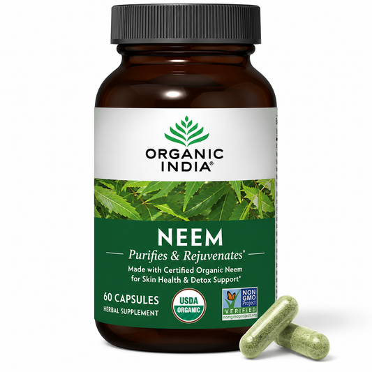 Organic Neem Capsules – Natural Skin & Immunity Support 90 Capsules