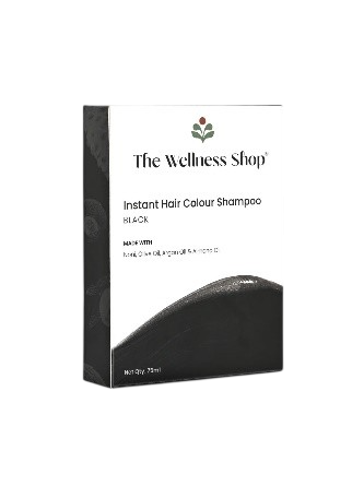 Instant Black Hair Colouring Shampoo Conditioner